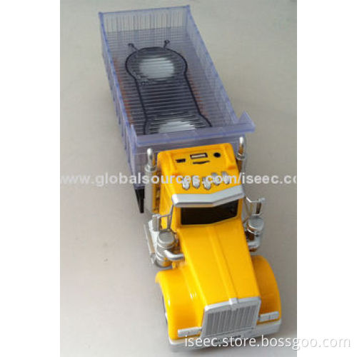 Car Portable Bluetooth Speaker with 600mAh Capacity